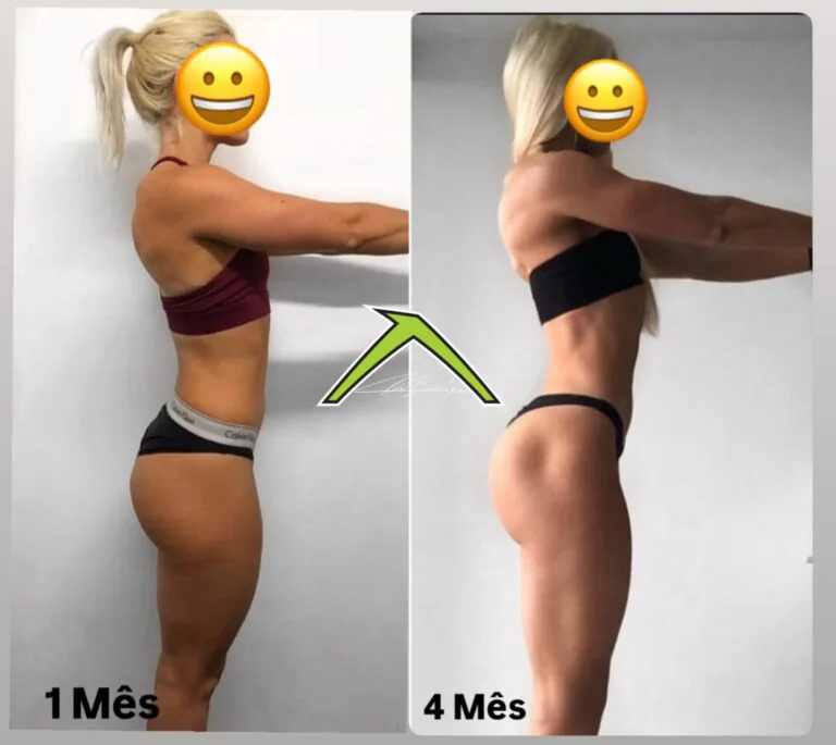 Eliminou 5kg de gordura e ganhou 4 kg de massa muscular com qualidade em 4 meses