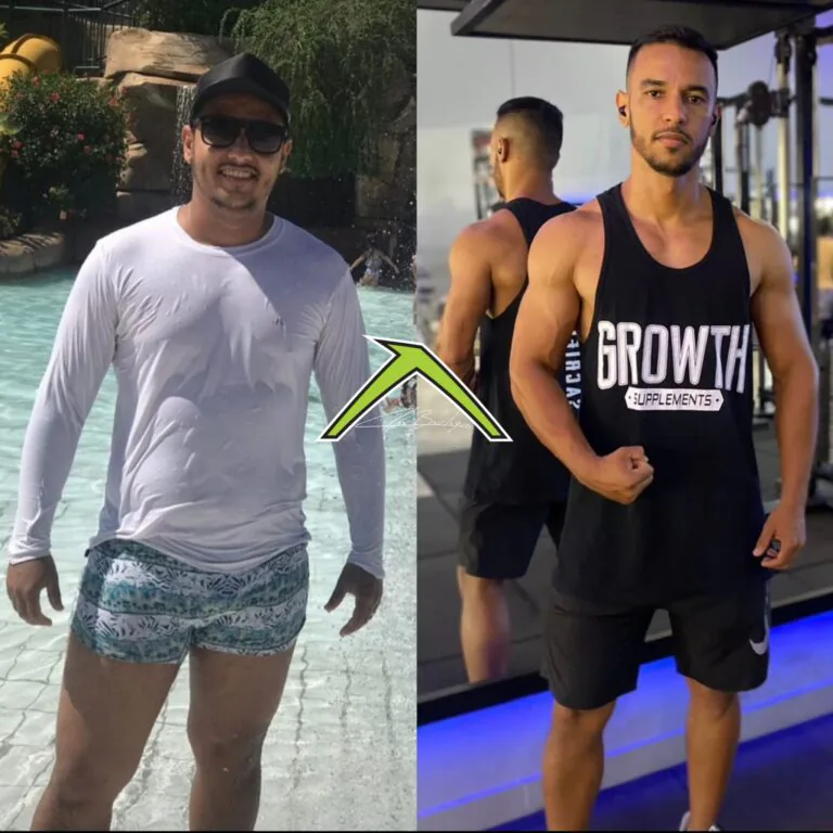 Eliminou 15kg de gordura e ganhou 6 kg de musculos com qualidade